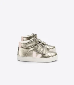 ESPLAR MID LEATHER BRONZE PETALE<VEJA Shop