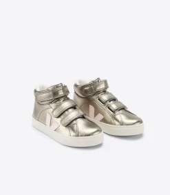 ESPLAR MID LEATHER BRONZE PETALE<VEJA Shop