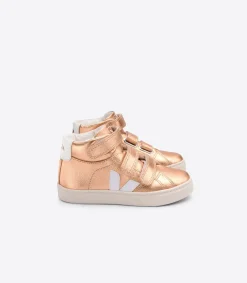 ESPLAR MID LEATHER VENUS WHITE<VEJA New
