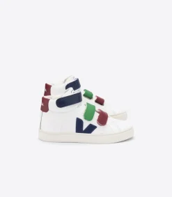 ESPLAR MID LEATHER WHITE MULTICO<VEJA Cheap