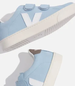 ESPLAR NUBUCK STEEL WHITE<VEJA Best