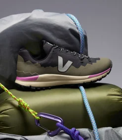 FITZ ROY TREK-SHELL BLACK OXFORD GREY KAKI<VEJA Cheap