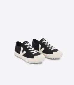 FLIP ELASTIC LACES CANVAS BLACK PIERRE<VEJA Hot