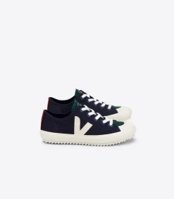 FLIP LACES CANVAS MULTICO MARINE<VEJA Cheap