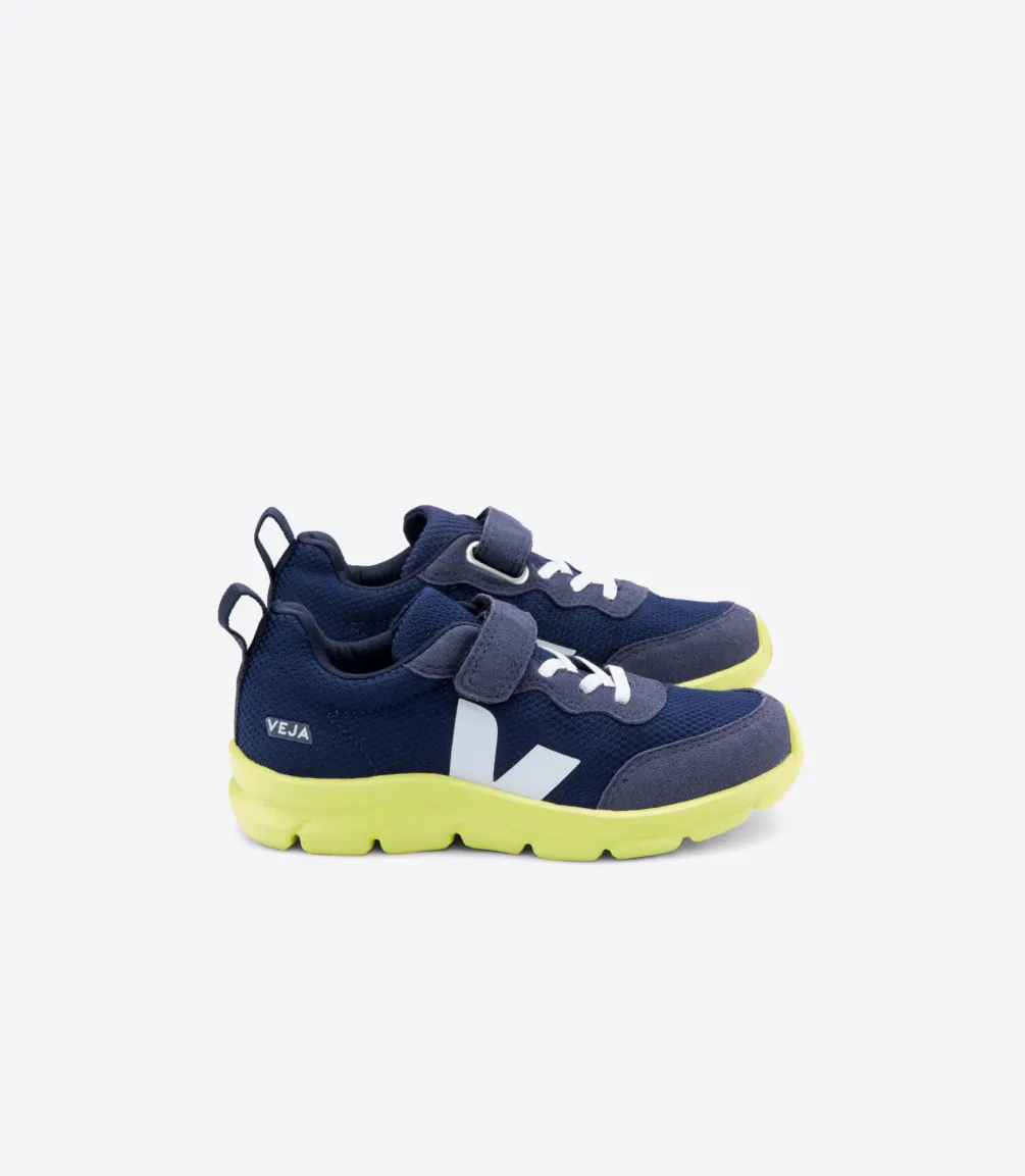 GORILLA B-MESH NAUTICO WHITE JAUNE FLUO SOLE<VEJA New