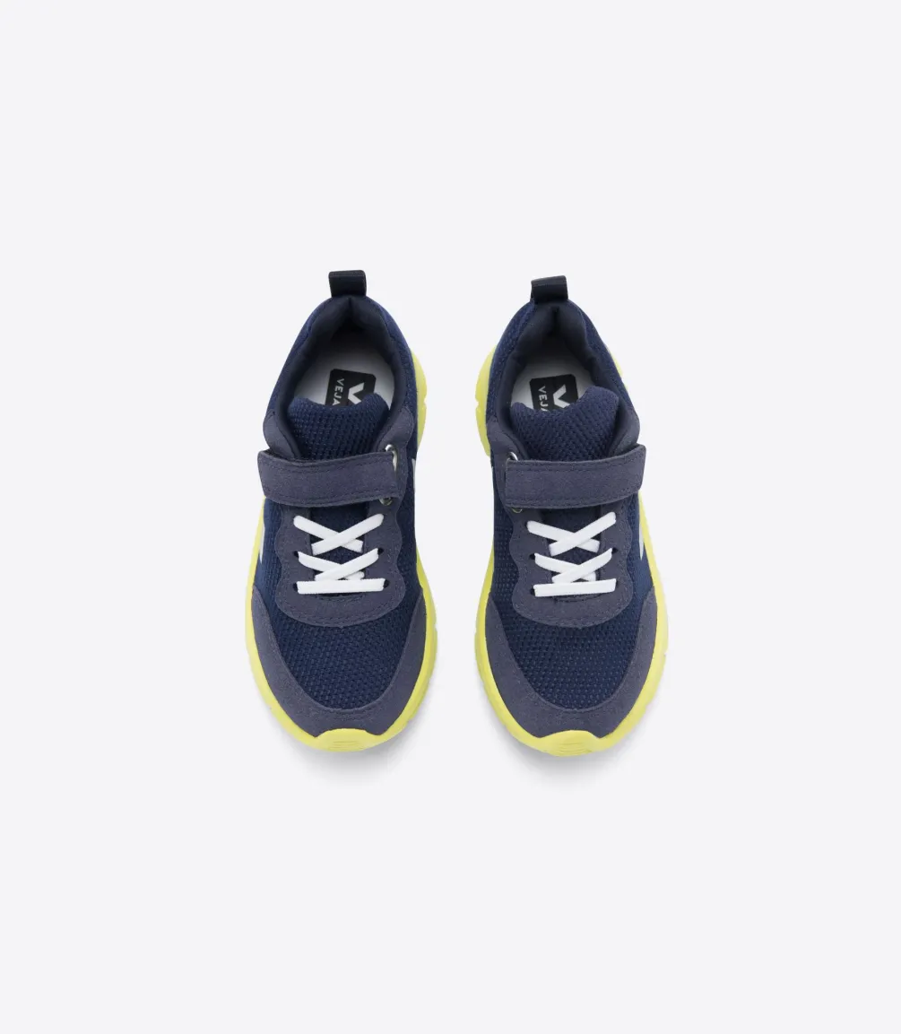 GORILLA B-MESH NAUTICO WHITE JAUNE FLUO SOLE<VEJA New