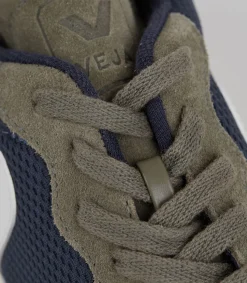 LACES ORGANIC COTTON KAKI<VEJA Discount