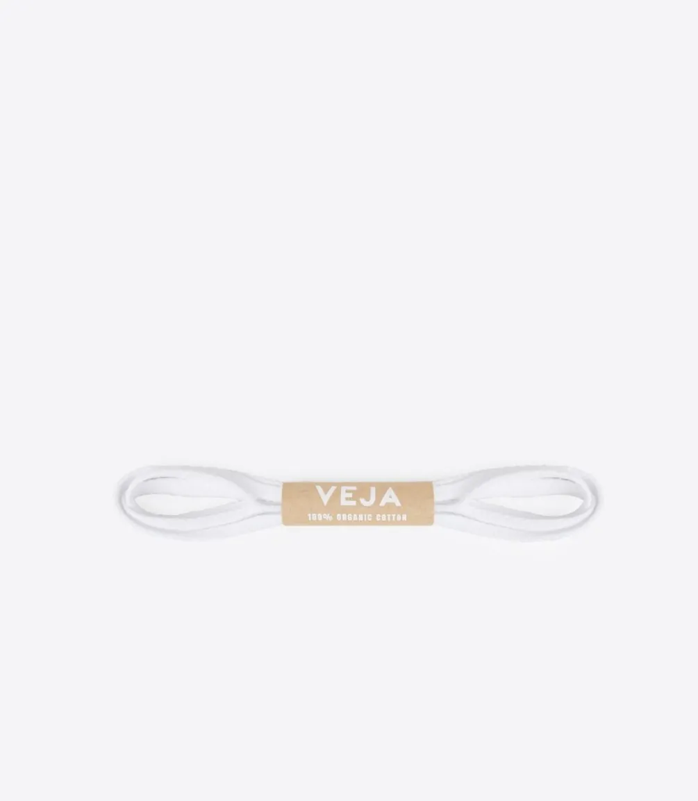 LACES ORGANIC COTTON WHITE<VEJA Sale