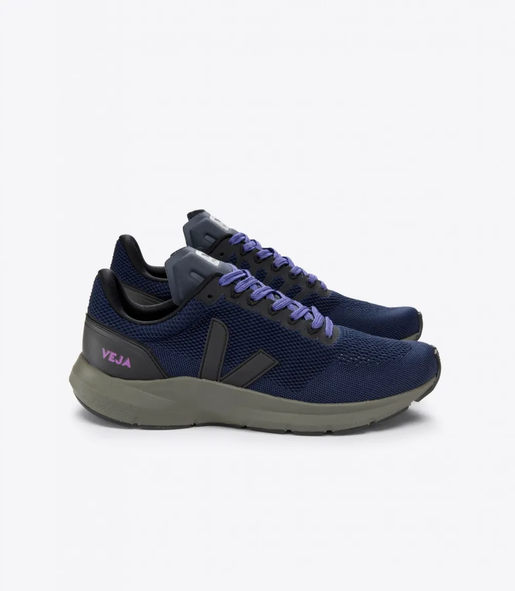 MARLIN V-KNIT NIL BLACK KAKI SOLE<VEJA Hot