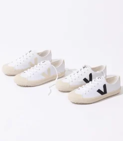 NOVA CANVAS WHITE BLACK<VEJA Best Sale