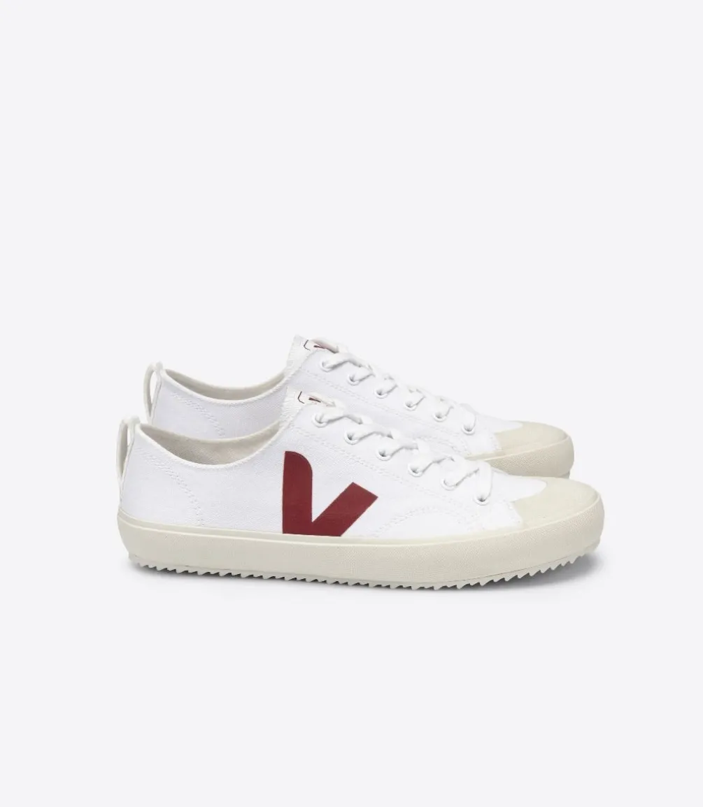 NOVA CANVAS WHITE MARSALA<VEJA New