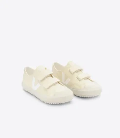 OLLIE CANVAS BUTTER WHITE<VEJA Shop