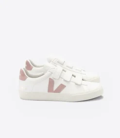 RECIFE CHROMEFREE LEATHER WHITE BABE<VEJA Cheap