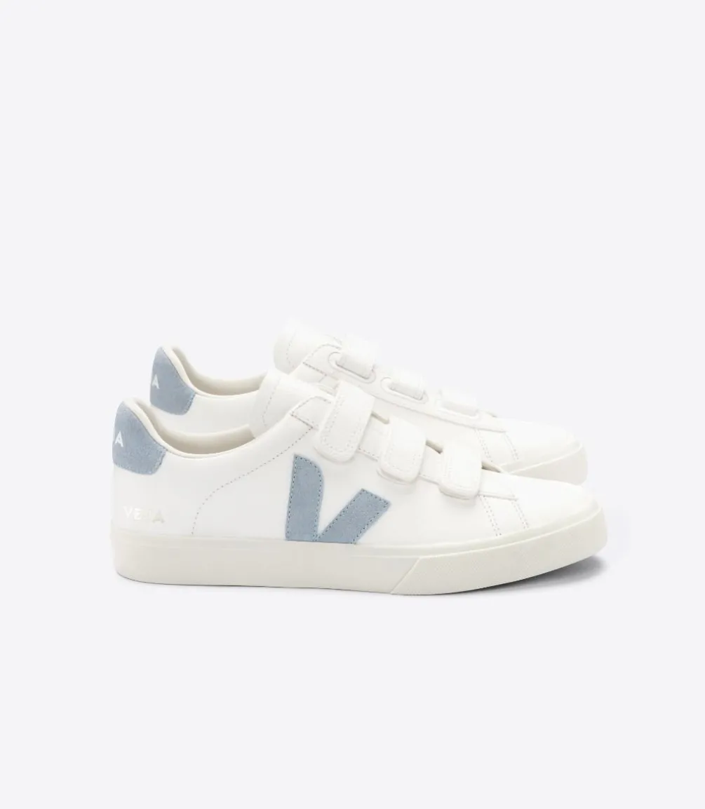 RECIFE LEATHER WHITE STEEL<VEJA Store