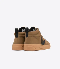 RORAIMA NUBUCK TENT BLACK<VEJA Clearance