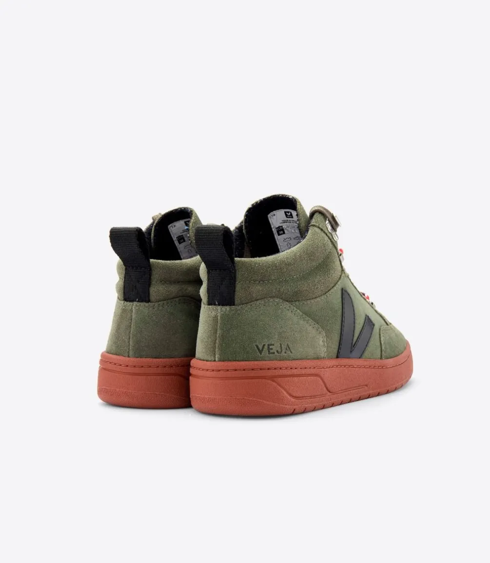 RORAIMA SUEDE OLIVE BLACK RUST SOLE<VEJA Flash Sale