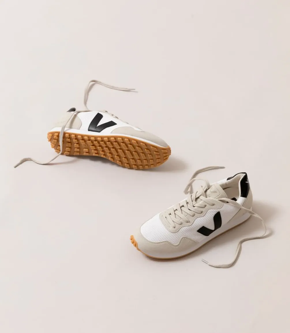 SDU REC ALVEOMESH WHITE BLACK NATURAL<VEJA Store