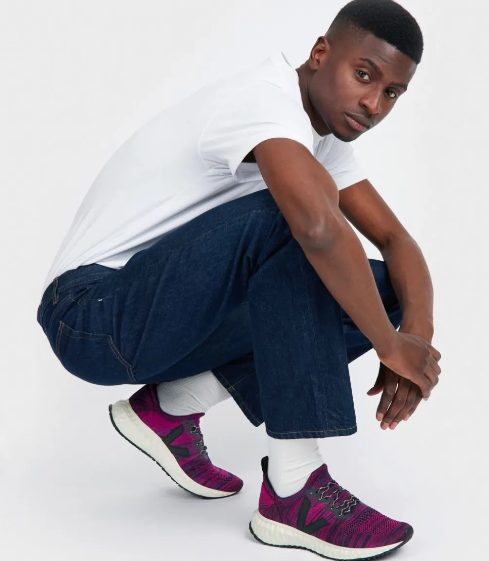 THUNDERBIRD V-KNIT MIX ULTRAVIOLET BLACK<VEJA Best
