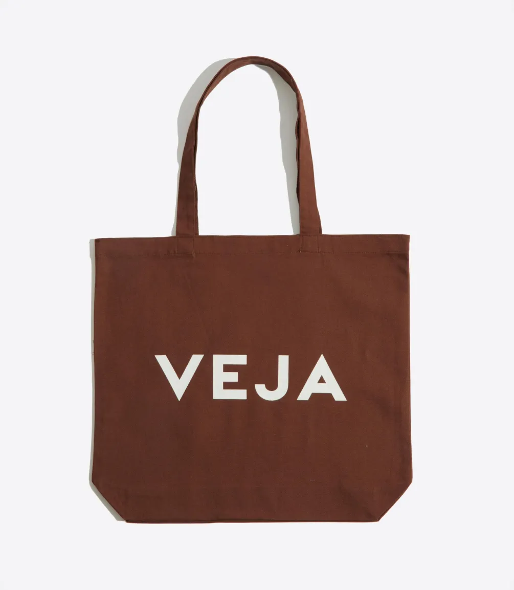 TOTE BAG COTTON CHOCOLATE<VEJA Flash Sale
