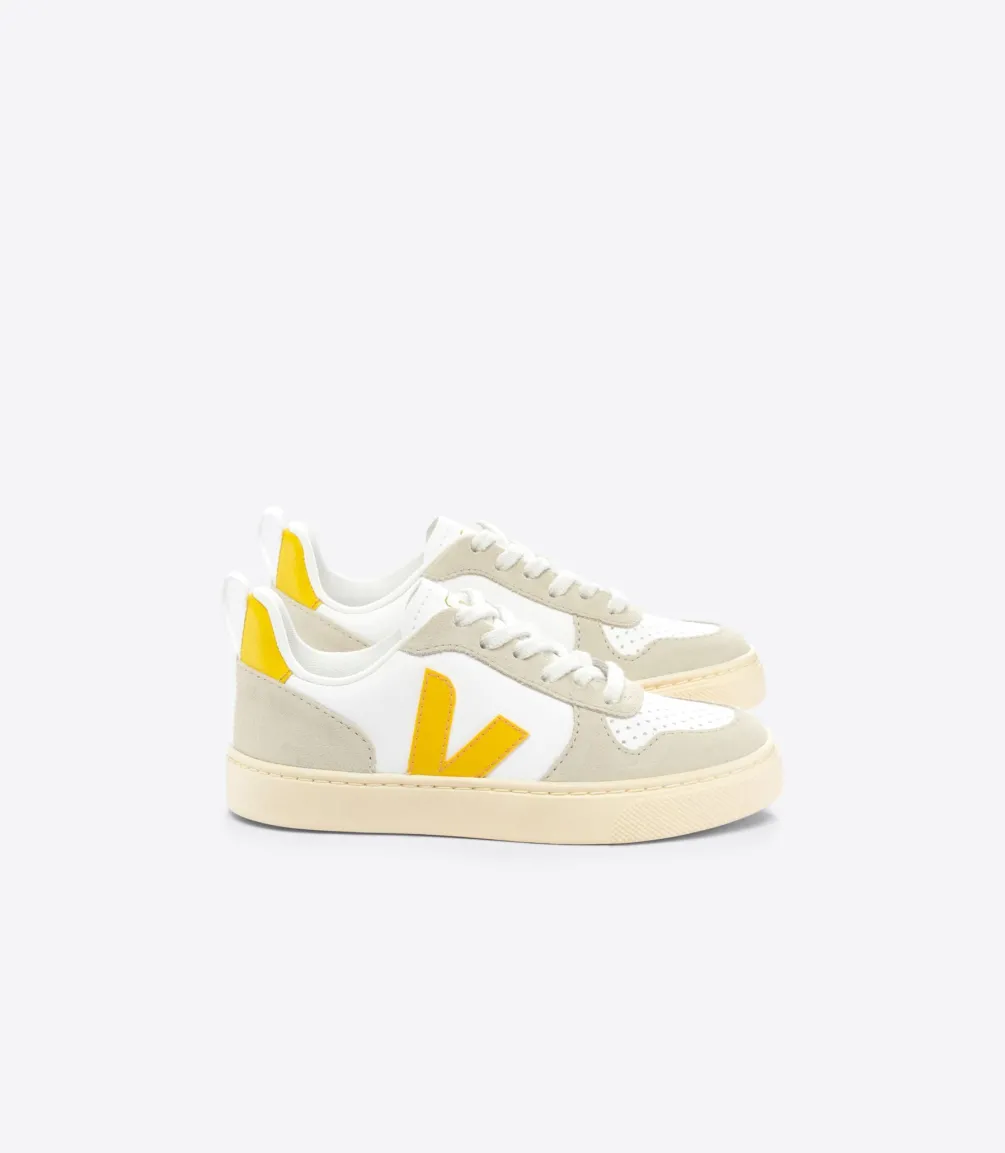 V-10 LEATHER WHITE OURO ALMOND<VEJA Store