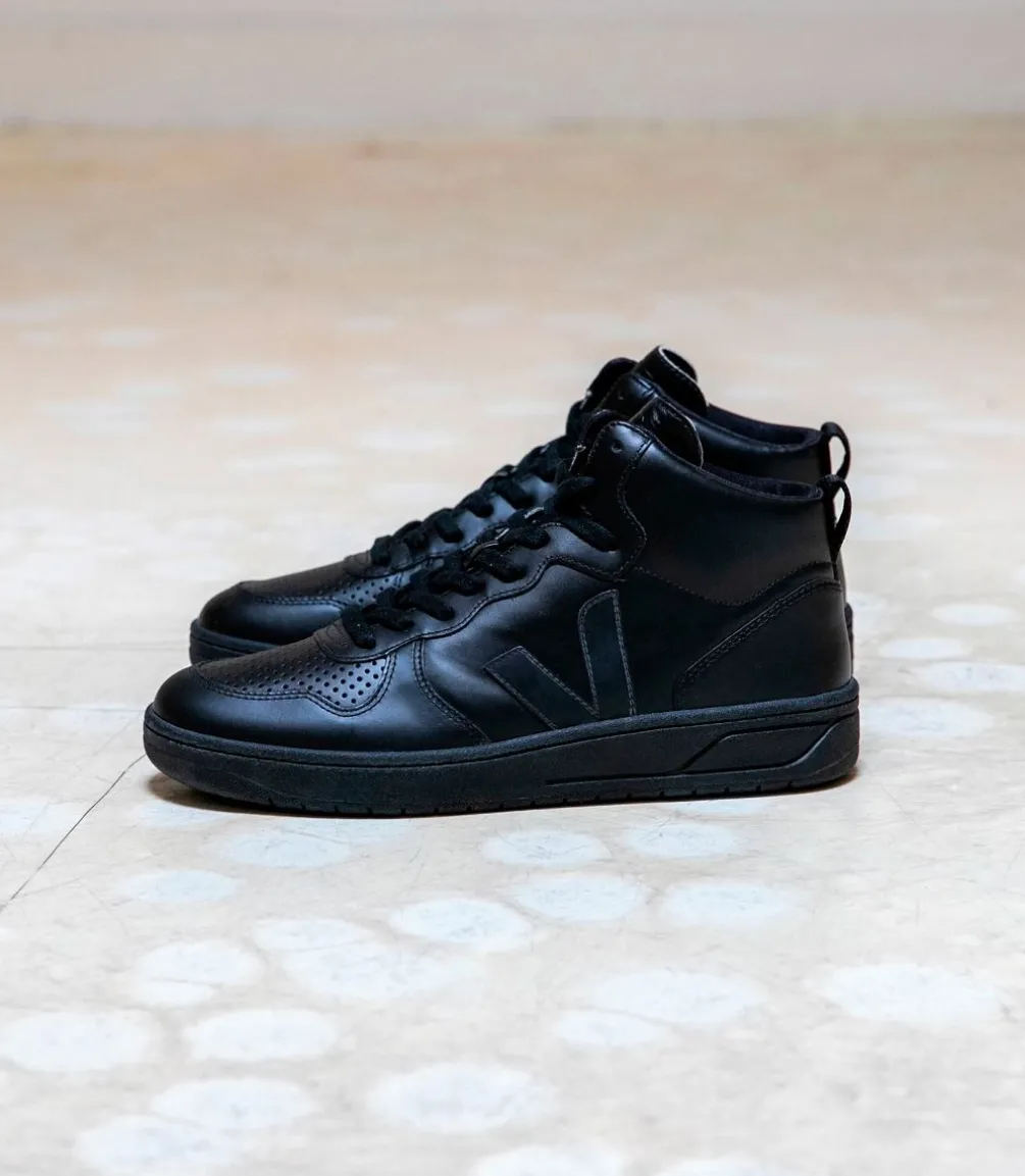 V-15 CWL FULL BLACK<VEJA Cheap