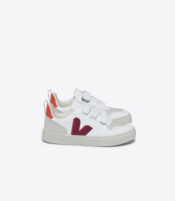 V-10 CWL WHITE MARSALA ORANGE FLUO<VEJA Best