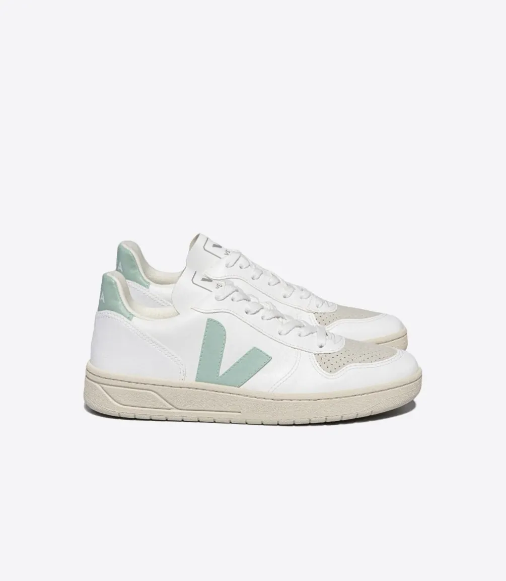 V-10 CWL WHITE MATCHA<VEJA Cheap