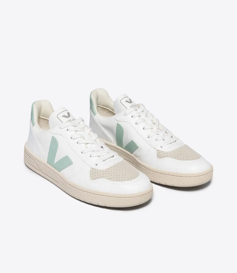 V-10 CWL WHITE MATCHA<VEJA Cheap