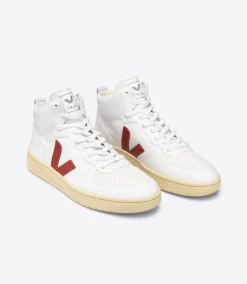 V-15 CWL WHITE ROUILLE BUTTER SOLE<VEJA Cheap