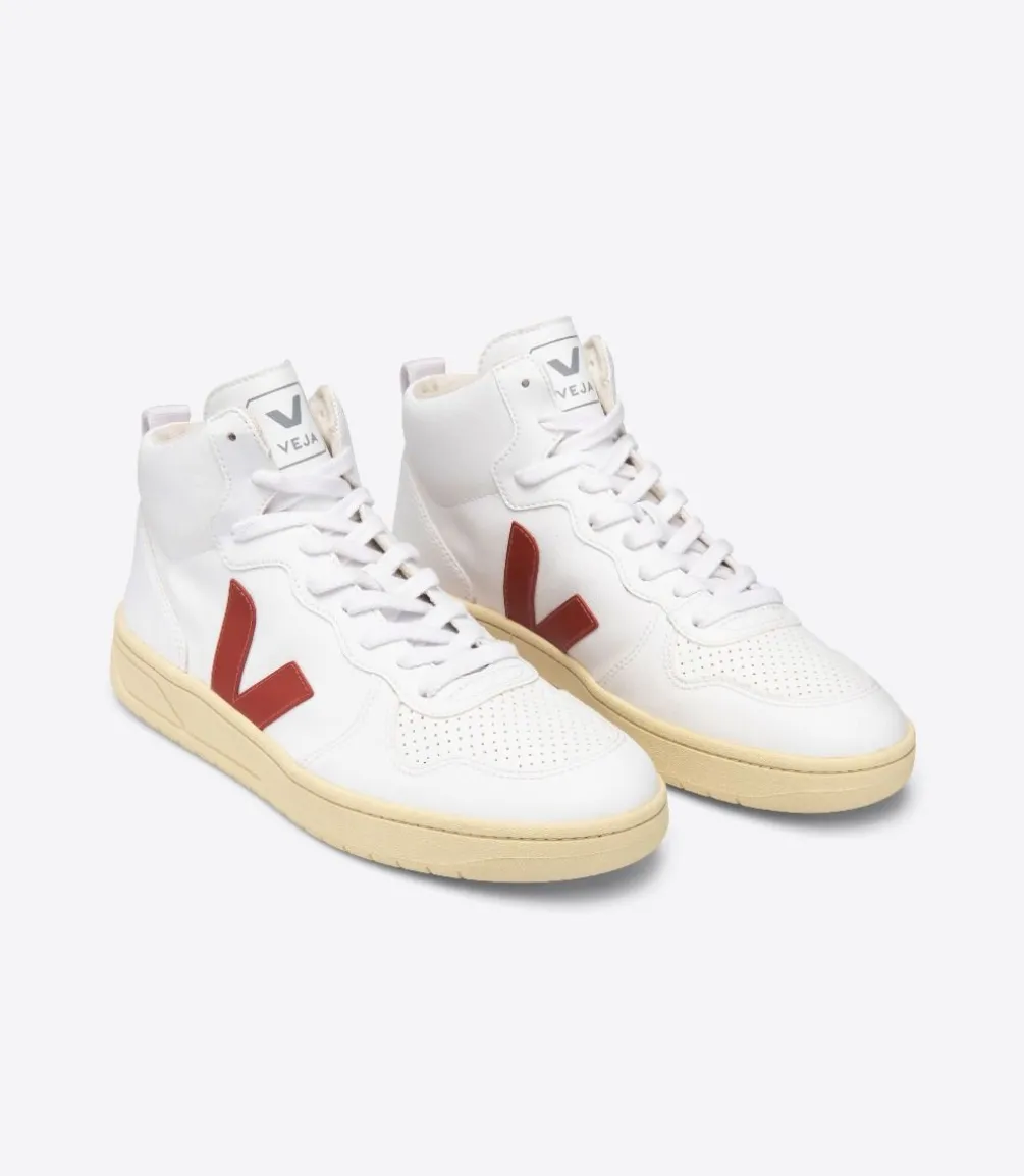 V-15 CWL WHITE ROUILLE BUTTER SOLE<VEJA Cheap