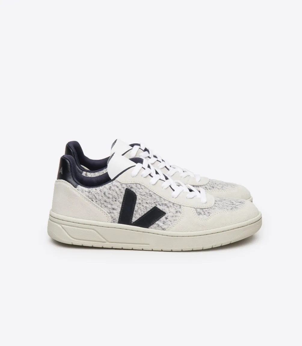 V-10 FLANNEL SNOW BLACK<VEJA Best Sale