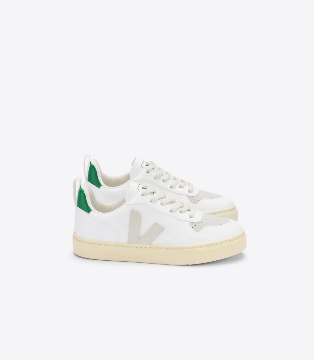 V-10 LACES CWL WHITE PIERRE EMERAUDE<VEJA Online