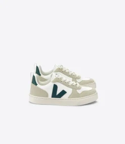 V-10 LACES LEATHER WHITE BRITTANY ALMOND<VEJA Online