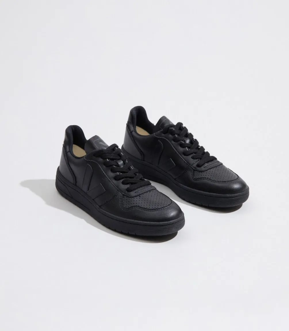 V-10 LEATHER BLACK BLACK<VEJA Flash Sale