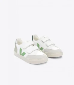 V-12 LEATHER EXTRA WHITE MULTICO CLAY<VEJA Outlet