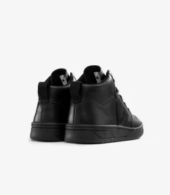 V-15 LEATHER FULL BLACK<VEJA Cheap