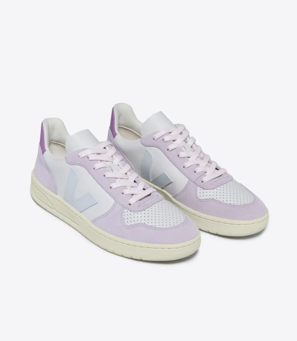 V-10 LEATHER GRAVEL MENTHOL PARME<VEJA Best