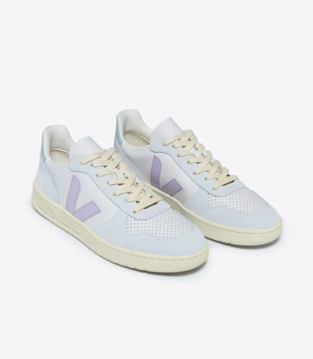 V-10 LEATHER GRAVEL PARME MENTHOL<VEJA Sale