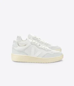 V-90 LEATHER GRAVEL WHITE<VEJA Outlet
