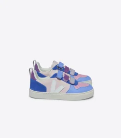 V-10 LEATHER MULTICO PETALE WHITE<VEJA Discount