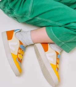 V-10 LEATHER MULTICO SUN<VEJA Hot