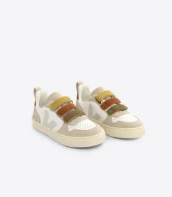 V-10 LEATHER X BONPOINT MULTICO ALMOND<VEJA Hot
