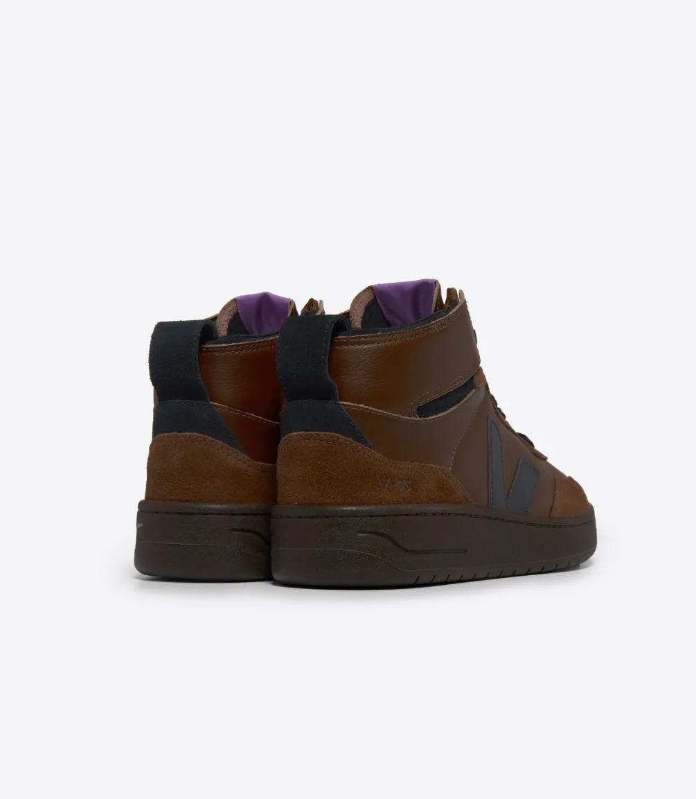 V-95 LEATHER WALNUT BLACK<VEJA Flash Sale
