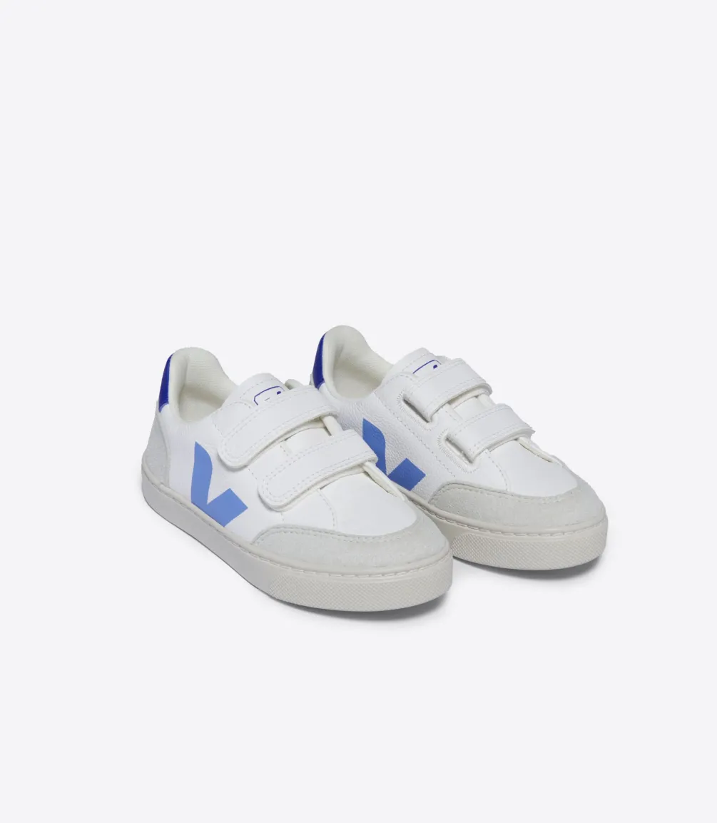 V-12 LEATHER WHITE AQUA PAROS<VEJA Outlet