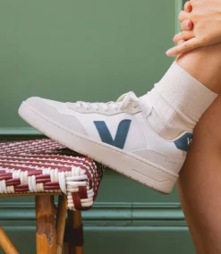 V-90 LEATHER WHITE CALIFORNIA<VEJA Best Sale