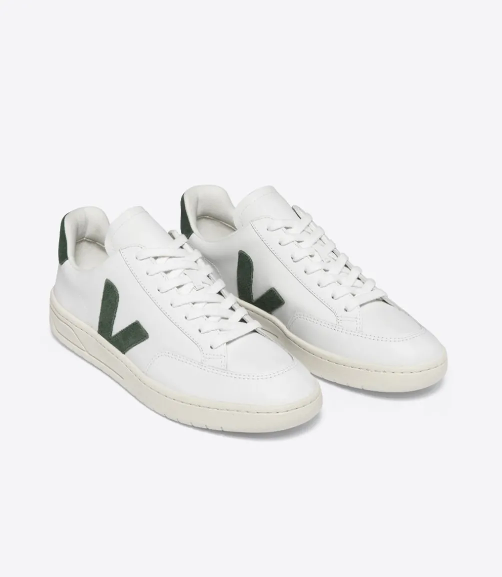 V-12 LEATHER WHITE CYPRUS<VEJA Flash Sale