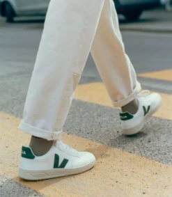 V-12 LEATHER WHITE CYPRUS<VEJA Flash Sale