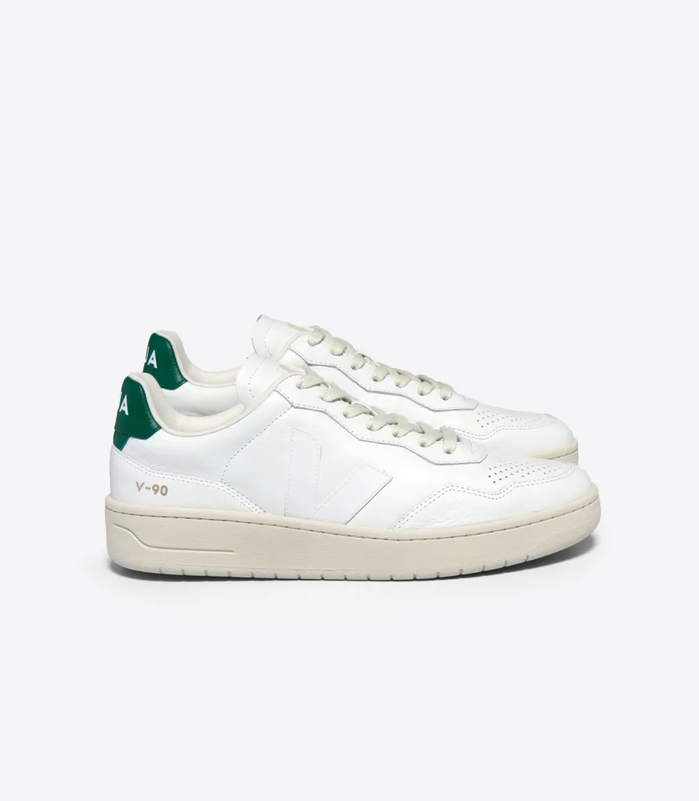 V-90 LEATHER WHITE GOLF<VEJA Outlet
