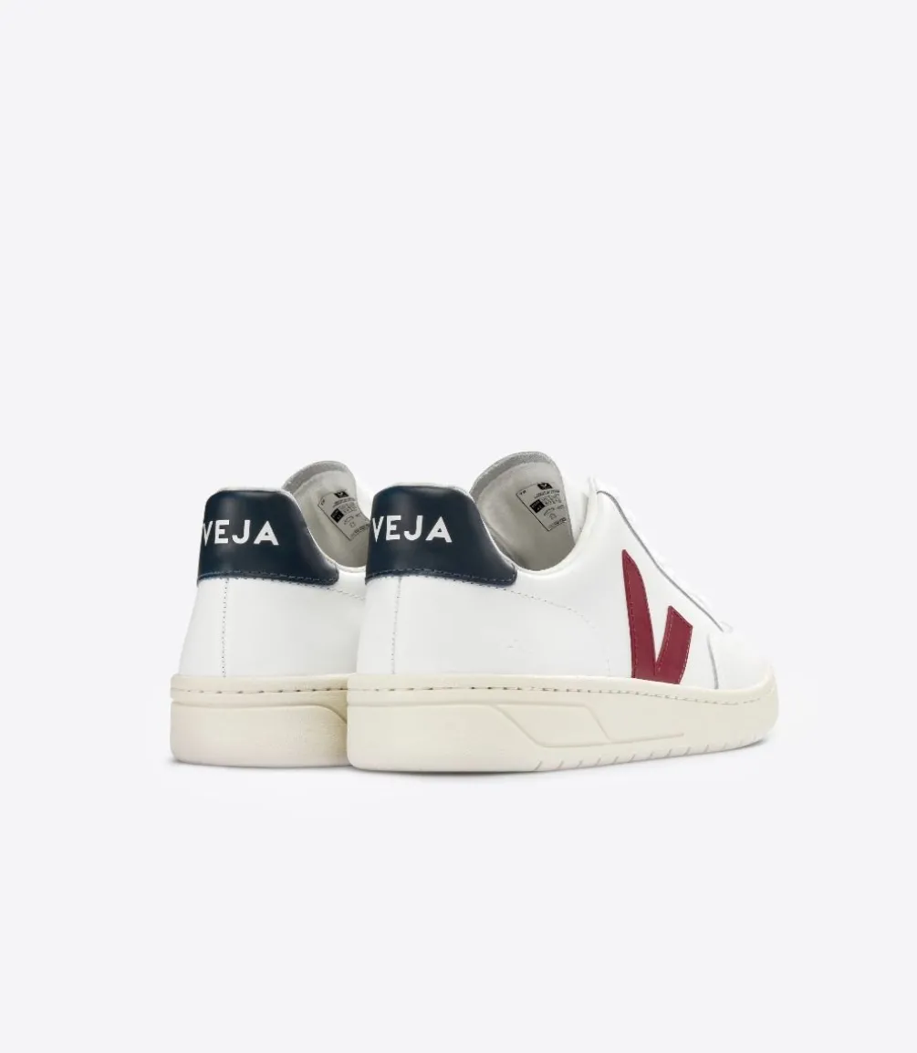 V-12 LEATHER WHITE MARSALA NAUTICO<VEJA Flash Sale