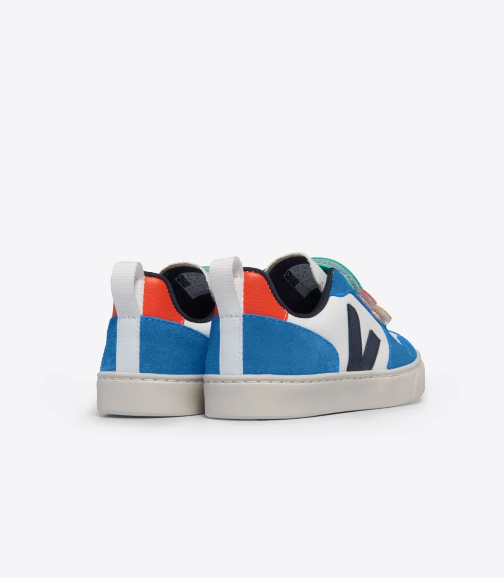 V-10 LEATHER WHITE MULTICO NAUTICO<VEJA Clearance